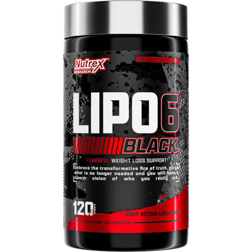 Nutrex Lipo-6 Black, 120 Liqui-Caps