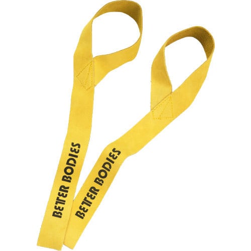 Better Bodies Basic Leather Lifting Straps