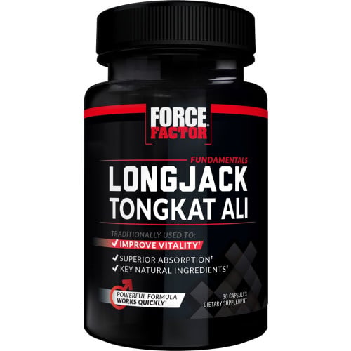 Force Factor Longjack Tongkat Ali, 30 Capsules