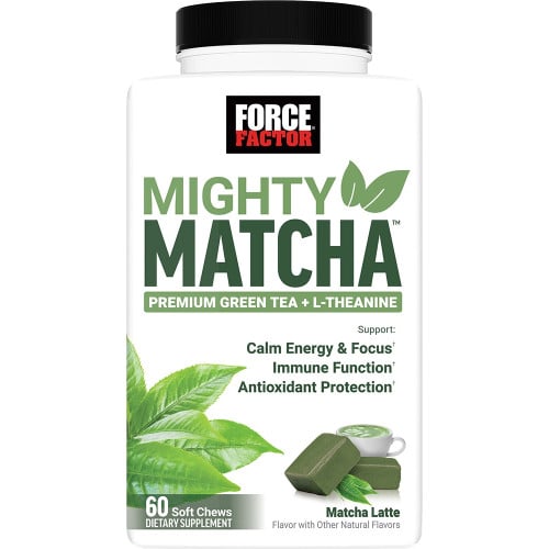 Force Factor Mighty Matcha, 60 Soft Chews