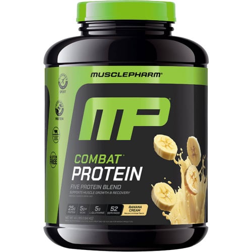 MusclePharm Combat Protein Powder, 4lbs