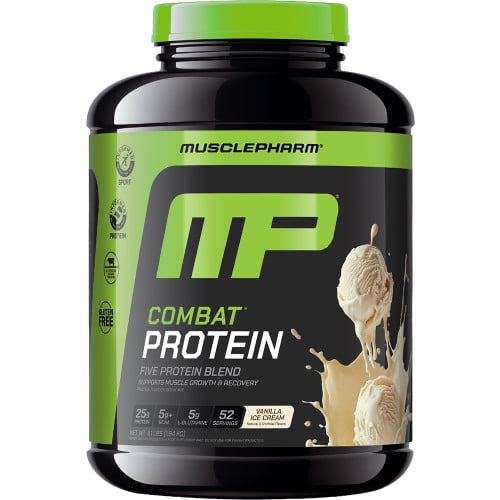 MusclePharm Combat Protein Powder, 4lbs