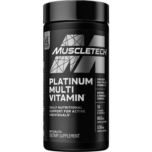 MuscleTech Platinum Multivitamin, 90 Tablets