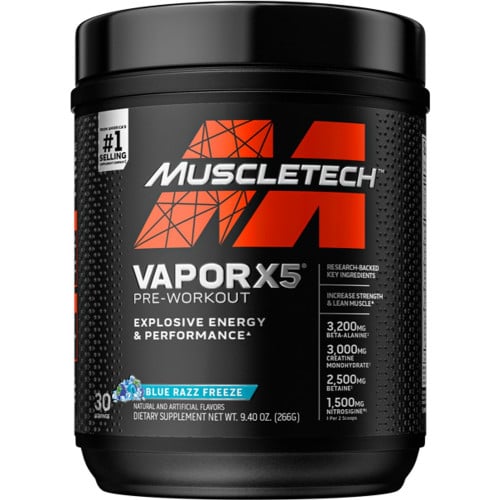MuscleTech Vapor X5, 30 Servings