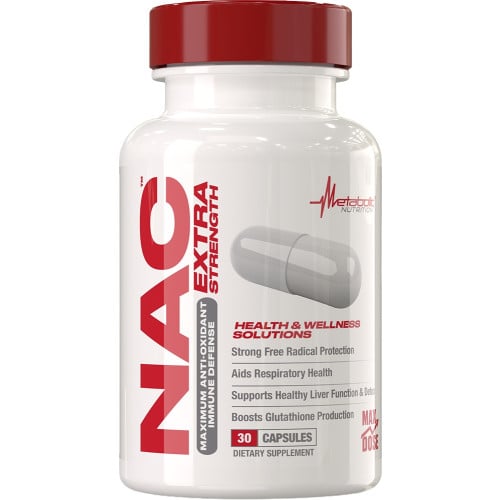 Metabolic Nutrition NAC Extra Strength, 30 Capsules