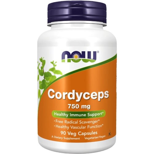NOW Foods Cordyceps 750mg, 90 VCaps
