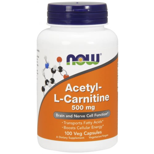 NOW Foods Acetyl-L Carnitine, 100 VCapsules
