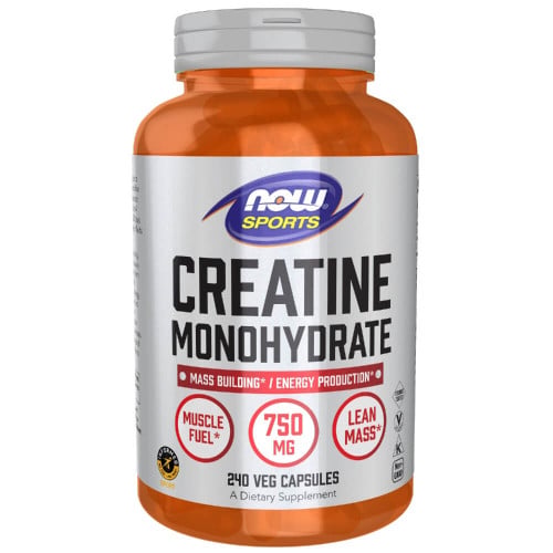 NOW Foods Creatine Monohydrate, 240 VCaps