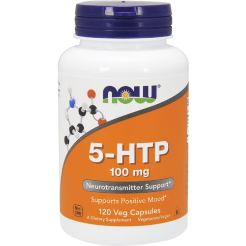NOW Foods 5-HTP 100mg, 120 VCapsules