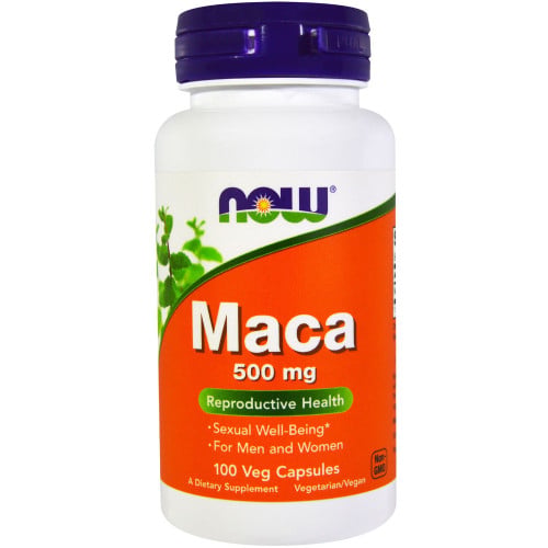 NOW Foods Maca, 100 Capsules