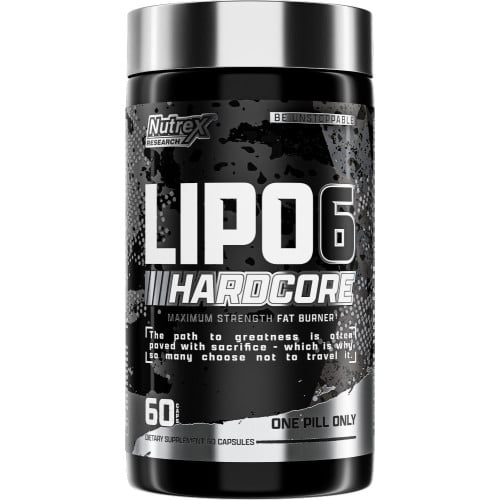 Nutrex Lipo-6 Hardcore, 60 Capsules