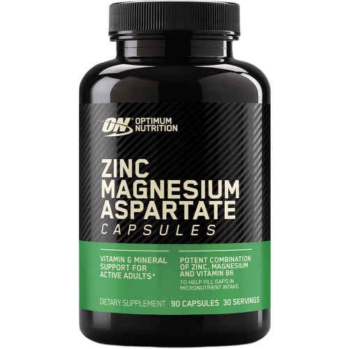 Optimum Nutrition Zinc Magnesium Aspartate, 90 Capsules