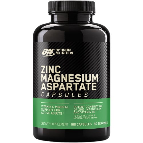 Optimum Nutrition Zinc Magnesium Aspartate, 180 Capsules