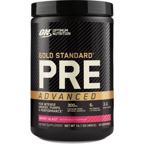 Optimum Nutrition Gold Standard Pre Advanced, 20 Servings