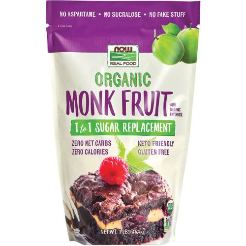 NOW Organic Monk Fruit, 1lb