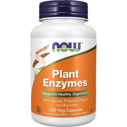 NOW Foods Plant Enzymes, 120 VCaps
