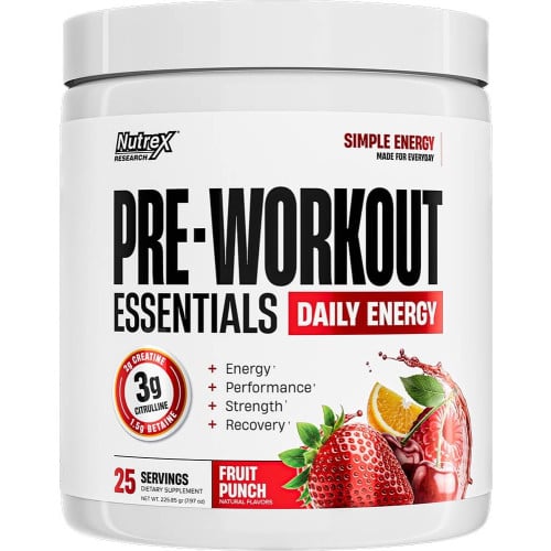 Nutrex Pre-Workout Essentials, 25 Servings