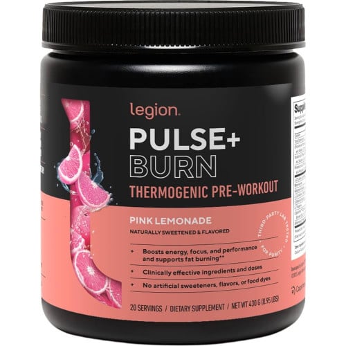 Legion Pulse+ Burn, 20 Servings