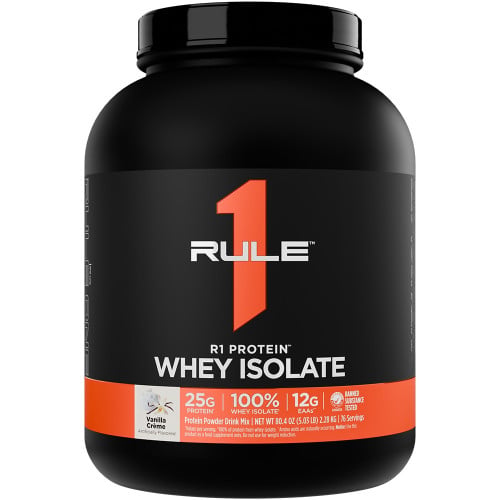Rule 1 R1 Protein Whey Isolate, 5lbs