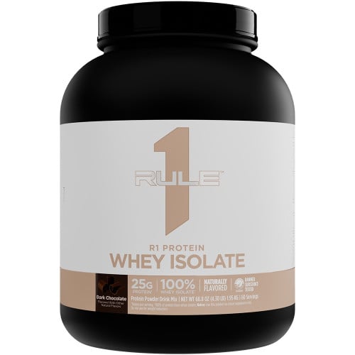 Rule 1 R1 Protein Whey Isolate, 5lbs (Naturally Flavored)