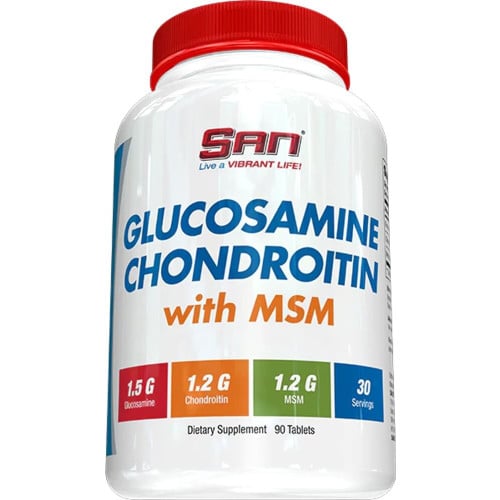 SAN Glucosamine Chondroitin with MSM, 90 Tablets