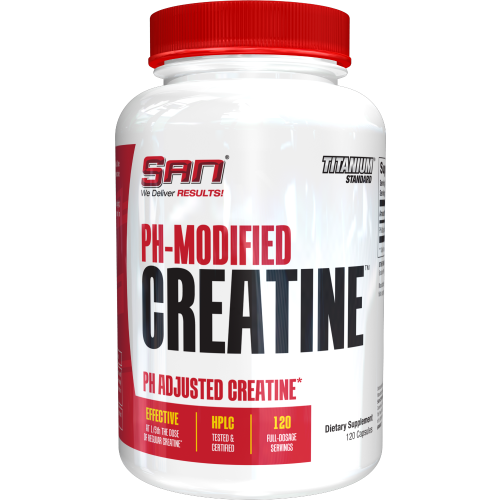 SAN PH-Modified Creatine, 120 Capsules