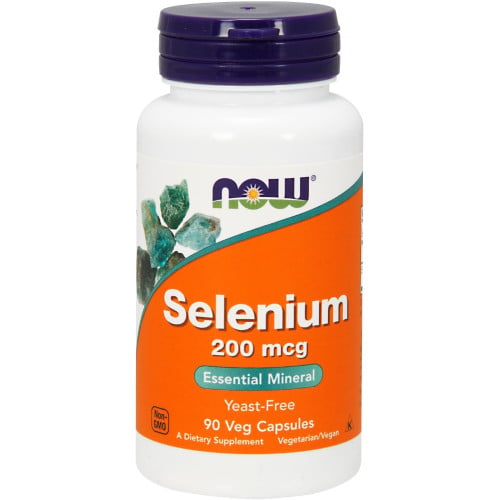 NOW Foods Selenium 200mcg, 90 VCaps
