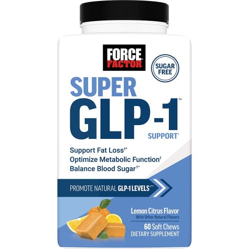 Force Factor Super GLP-1 Support, 60 Soft Chews