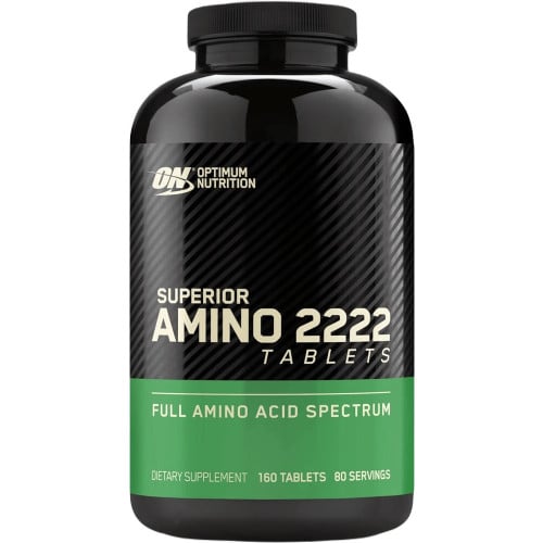 Optimum Nutrition Superior Amino 2222 Tabs, 160 Tablets