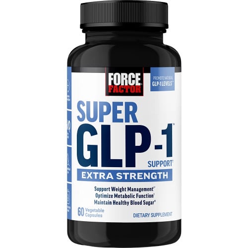 Force Factor Super GLP-1 Support, 60 Capsules
