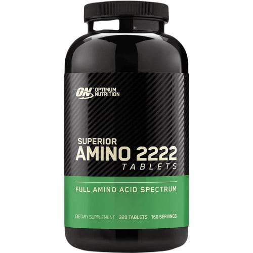 Optimum Nutrition Superior Amino 2222 Tabs, 320 Tablets