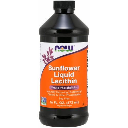 NOW Foods Sunflower Liquid Lecithin, 16oz