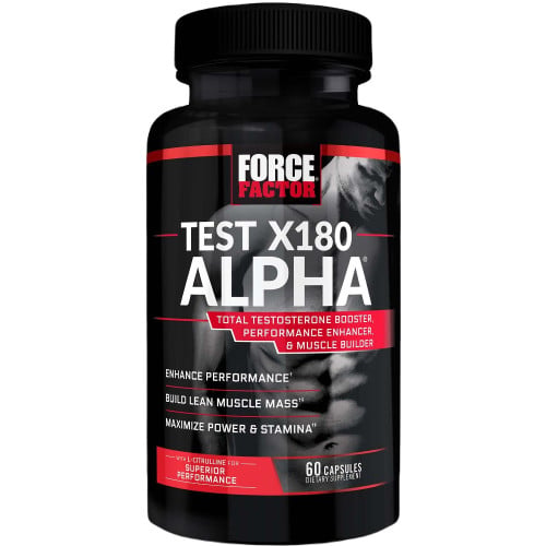 Force Factor Test X180 Alpha, 60 Capsules