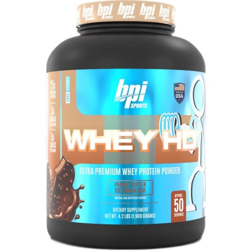 BPI Sports Whey-HD, 4.1lbs