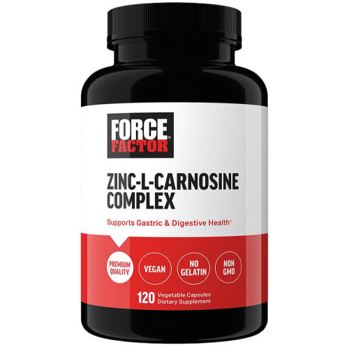 Force Factor Zinc L-Carnosine Complex, 120 Capsules