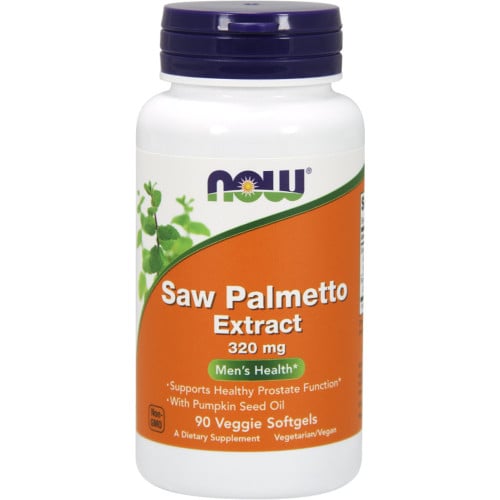 NOW Foods Saw Palmetto 320mg, 90 VGels
