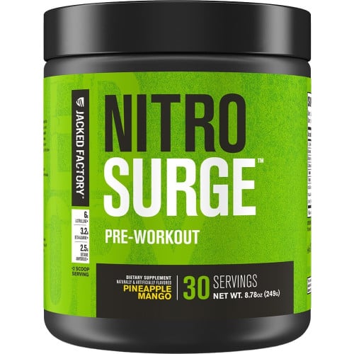 Jacked Factory Nitrosurge Pre-Workout, 30 Servings