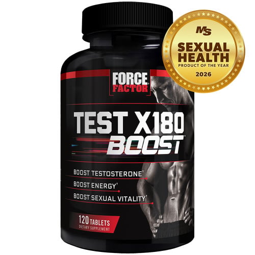 Force Factor Test X180 Boost, 120 Tablets