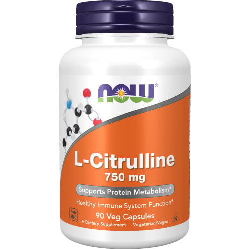 NOW Foods L-Citrulline, 90 Capsules