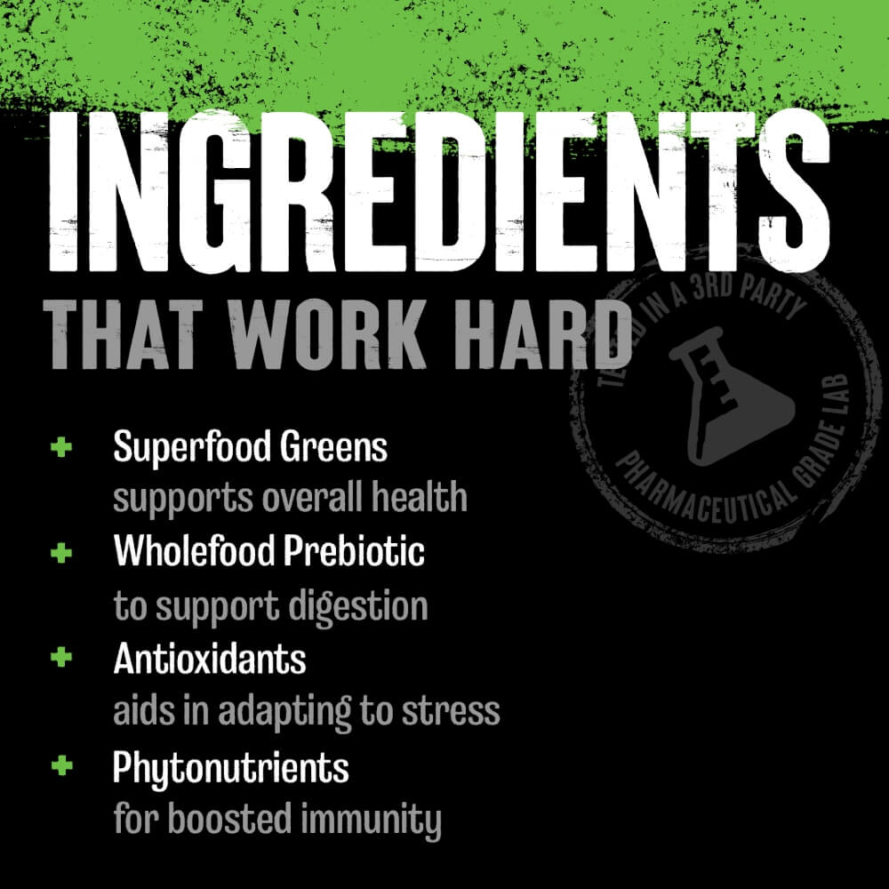 Ingredients that work hard