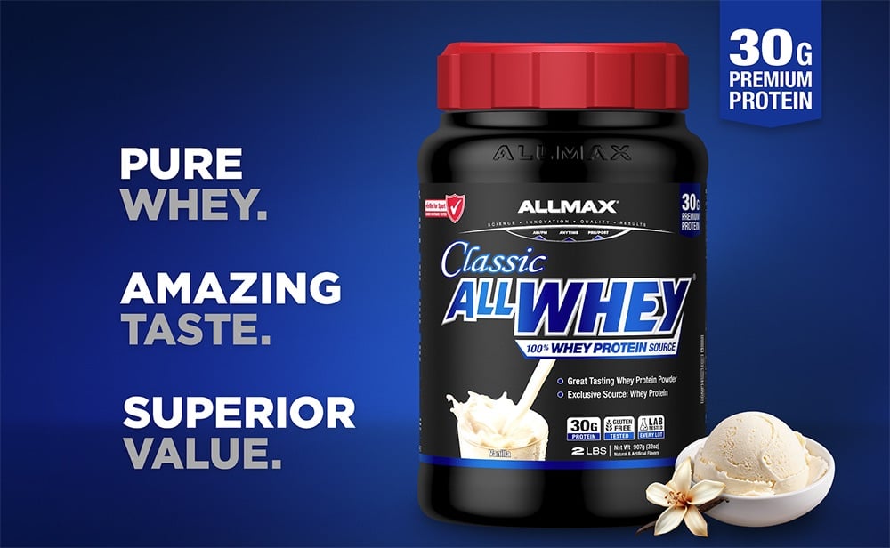 Allmax Classic AllWhey 100% Protein Source