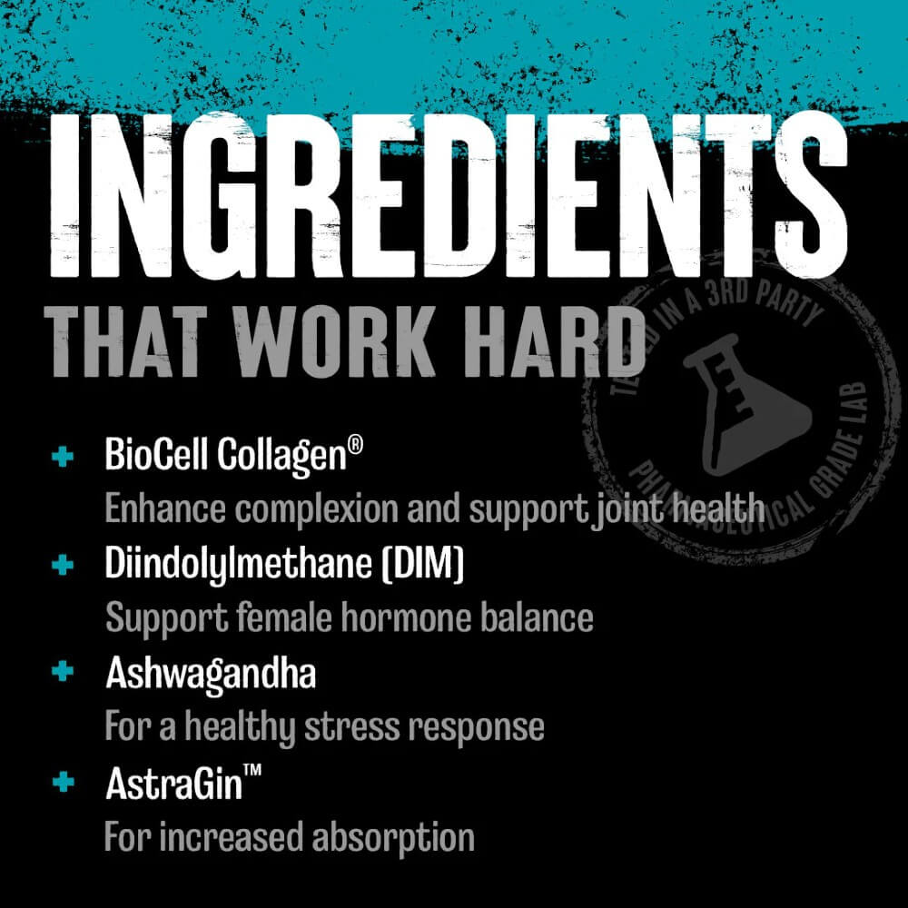 Ingredients that work hard