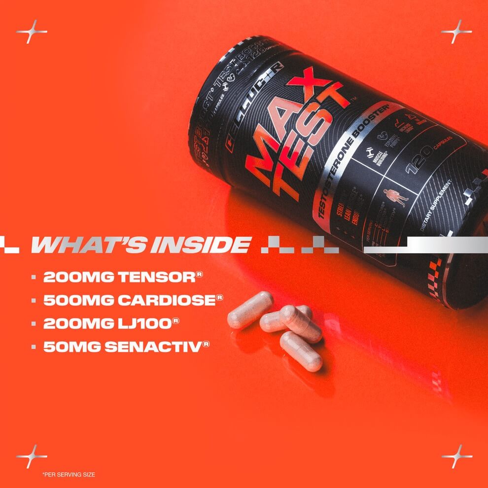 Max Test product features and key ingredients