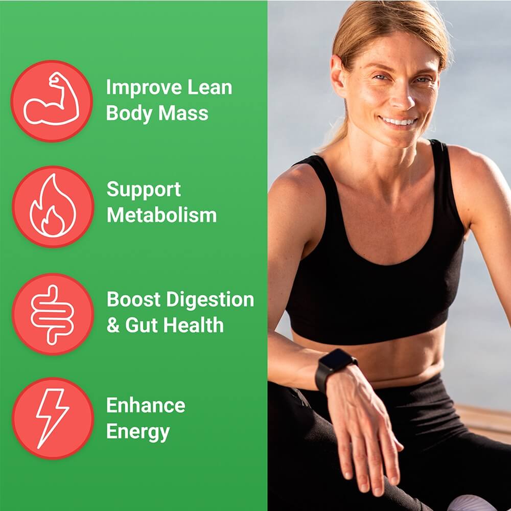 Benefits of ProbioSlim Keto ACV: Improve Lean Body Mass, Support Metabolism, Boost Digestion & Gut Health, Enhance Energy