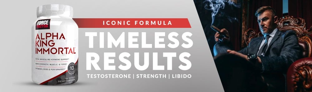Iconic Formula, Timeless Results: Testosterone, Strength, Libido - man in armchair smoking cigar