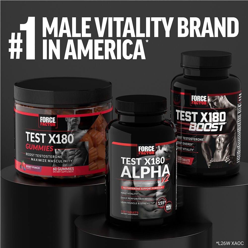 #1 male vitality brand in America