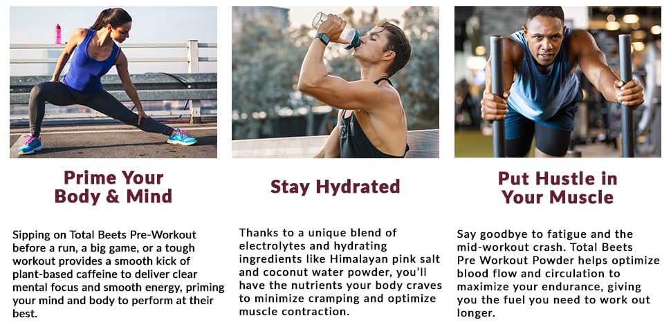 Made for Performance That Doesn't Fade - Prime Your Body & Mind, Stay Hydrated, Put Hustle in Your Muscle