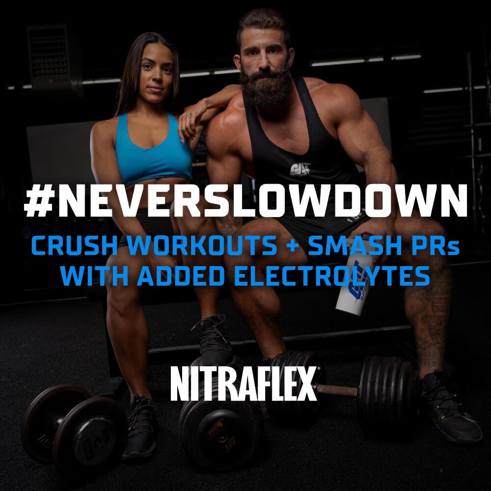 #neverslowdown crush workouts + smash PRs with added electrolytes