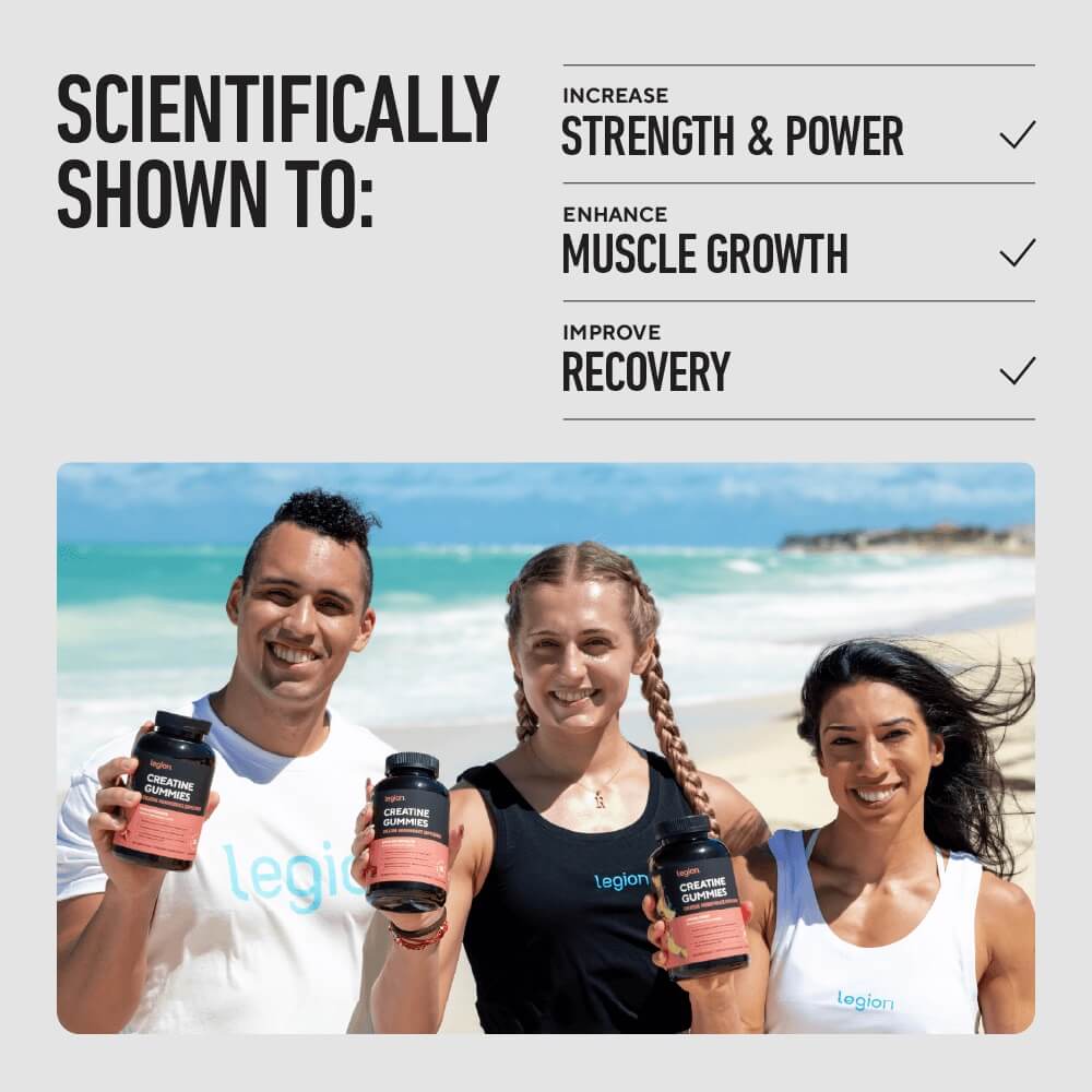 Scientifically shown to increase strength and power, enhance muscle growth, and improve recovery