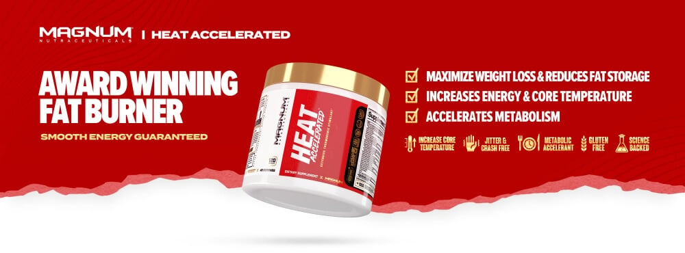 Magnum Nutraceuticals Heat Accelerated main product page banner